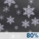 Tonight: Snow before 11pm, then a chance of snow showers after 11pm.  Low around 13. West northwest wind 7 to 10 mph.  Chance of precipitation is 80%. New snow accumulation of 1 to 2 inches possible. 